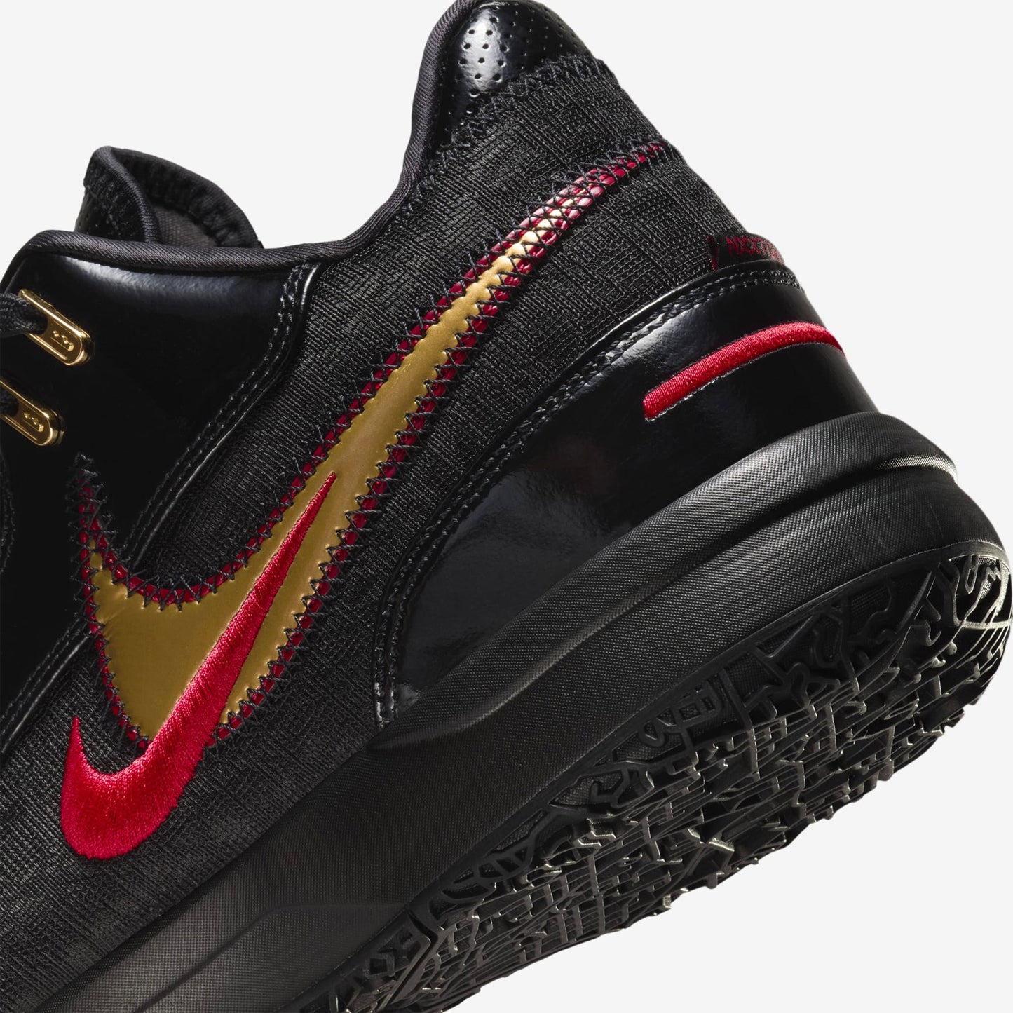 LeBron NXXT Gen AMPD "Black Metallic Gold"
