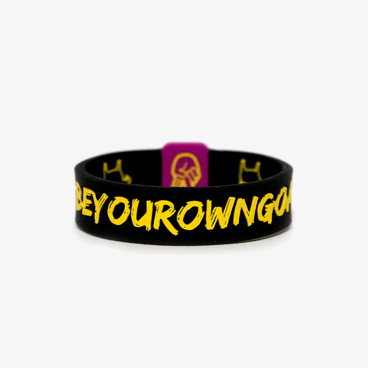 Legacy Wristband "BE YOUR OWN GOAT"
