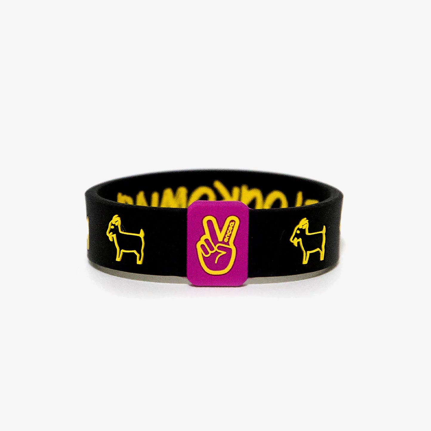 Legacy Wristband "BE YOUR OWN GOAT"
