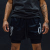 Mesh Shorts "Black White"
