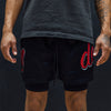 Mesh Shorts "Bred"
