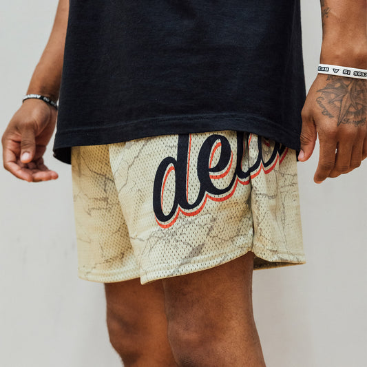 Mesh Shorts "Stone"