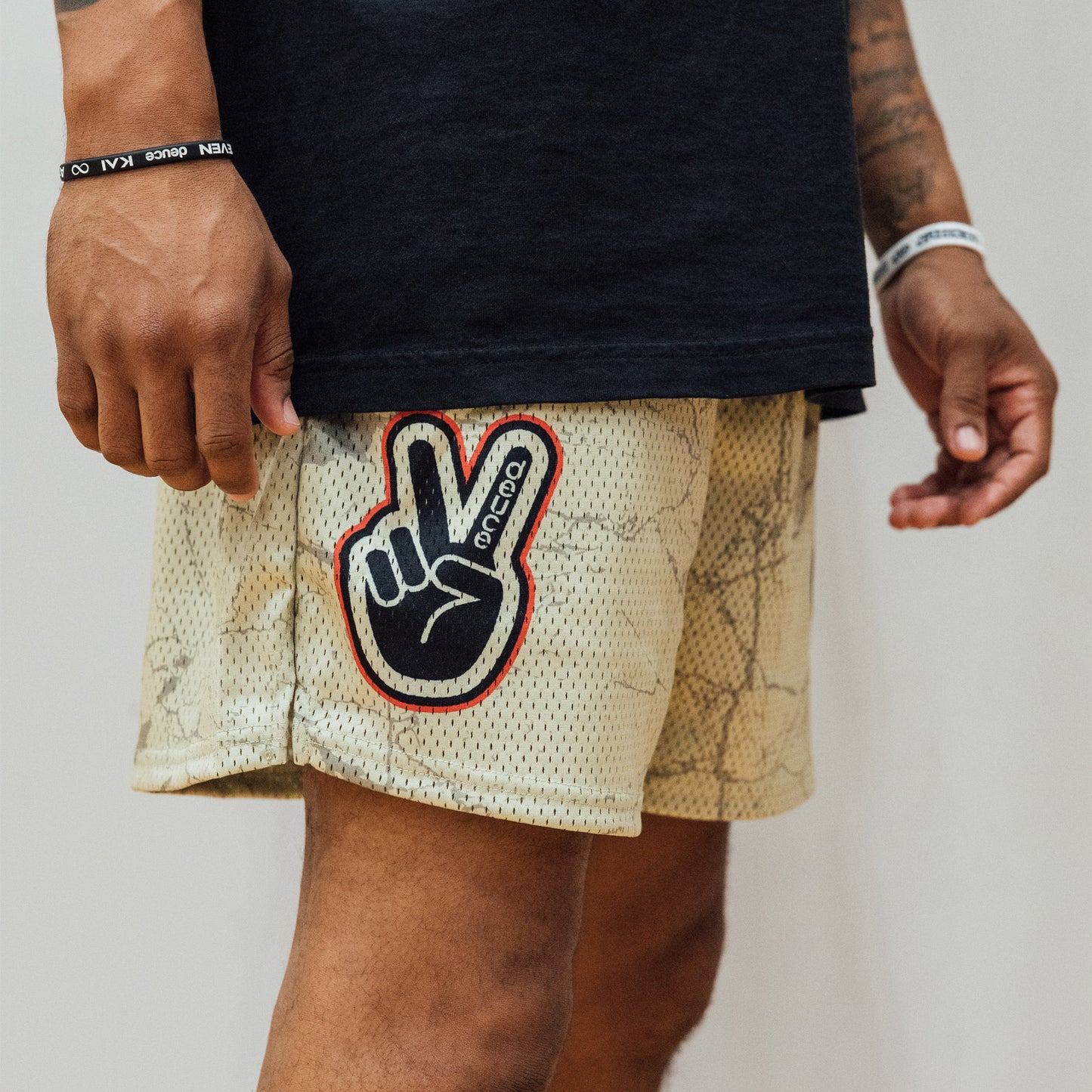 Mesh Shorts "Stone"