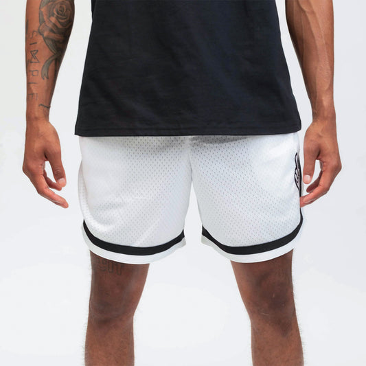 Vibe Shorts 2.0 "White Black"