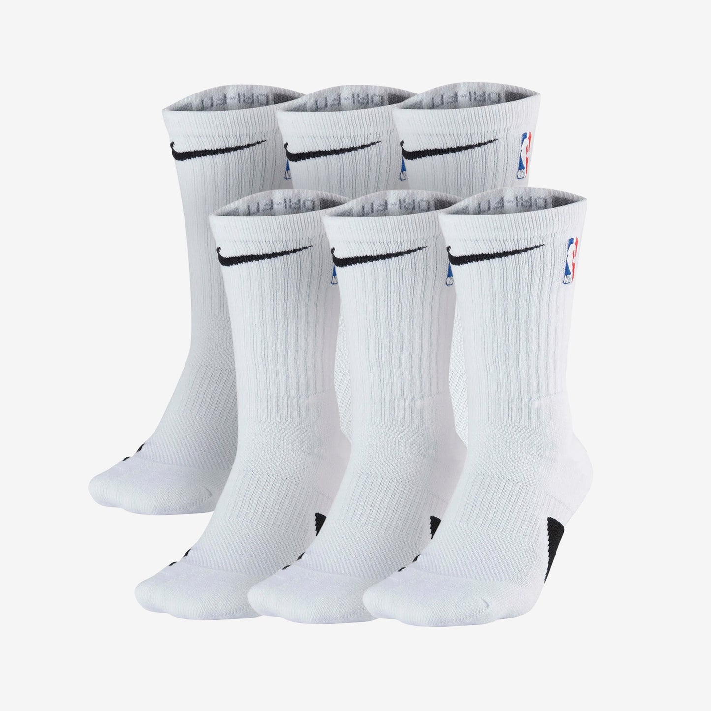 Pack X6 Elite Crew Socks NBA