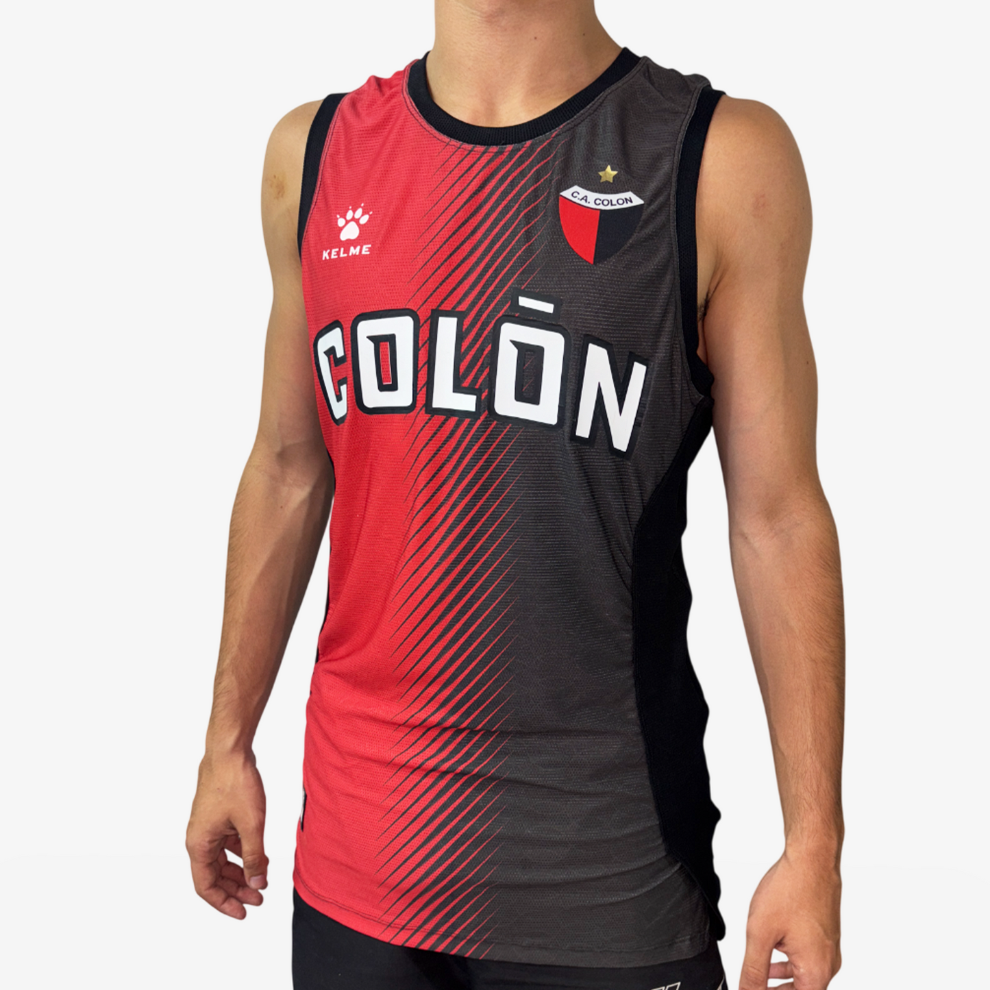 Musculosa Juego Colón Santa Fé Oficial