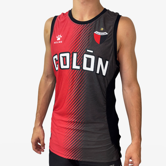 Musculosa Juego Colón Santa Fé Oficial