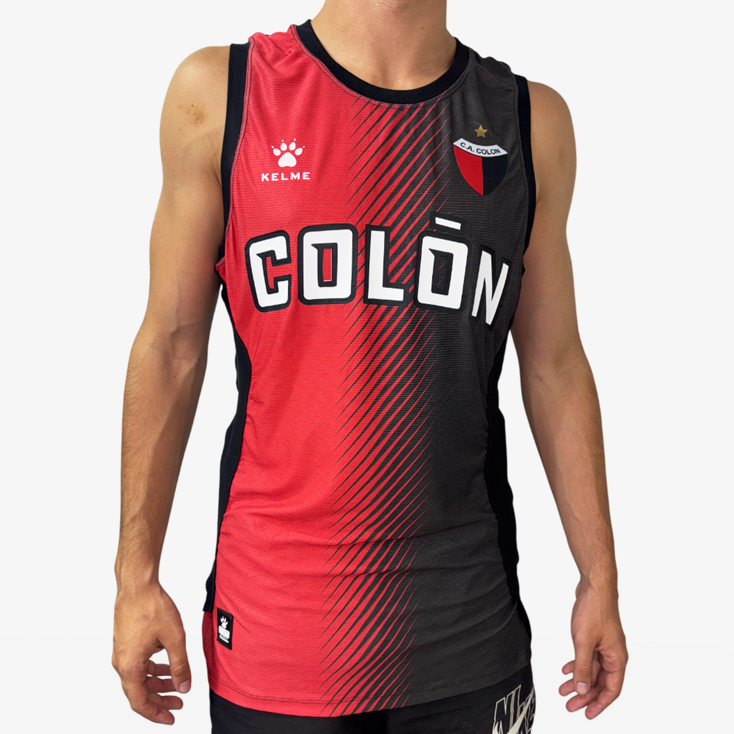Musculosa Juego Colón Santa Fé Oficial